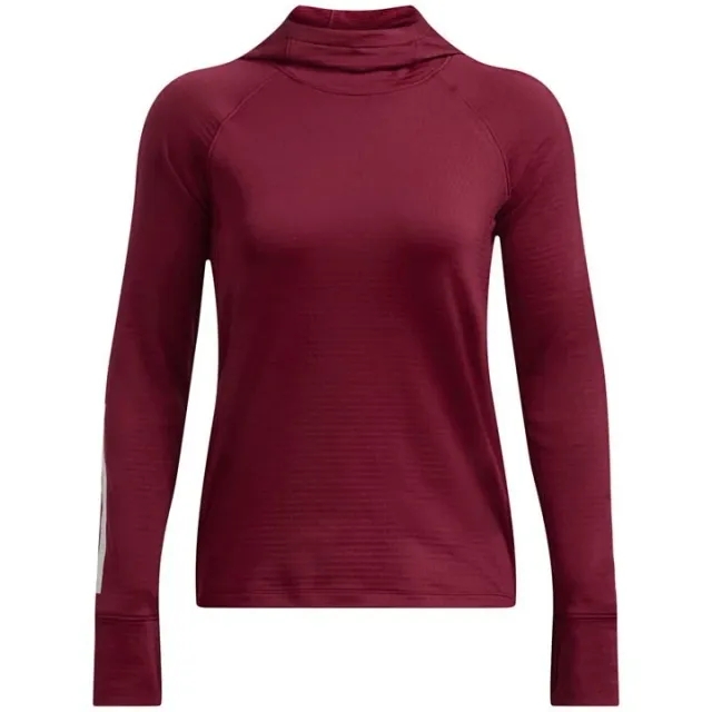 Under Armour Launch Elite Coldweather Balaclava Hoody Women - Dark Red