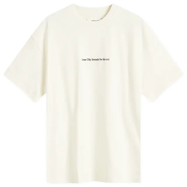 Honor the Gift Men's HTG Records T-Shirt Cream