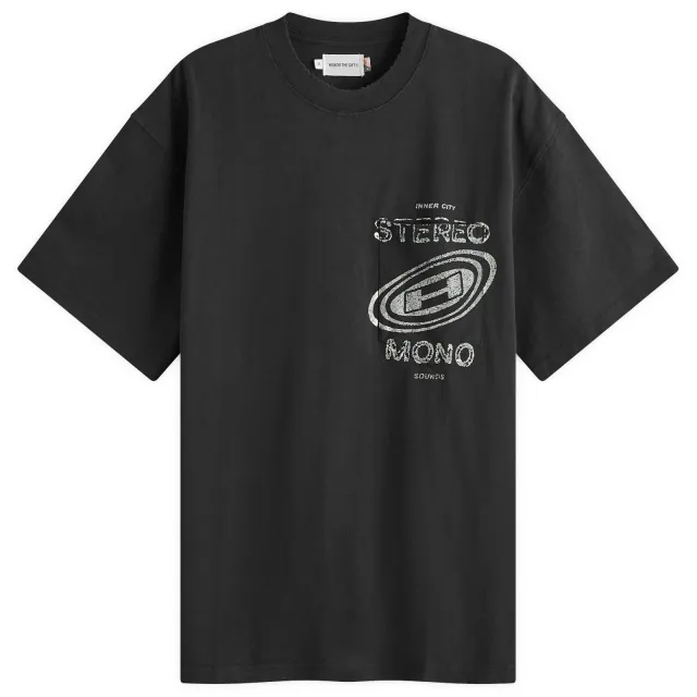 Honor the Gift Men's Stereo Mono T-Shirt Black