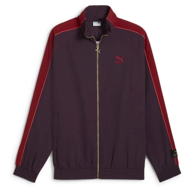 Puma T7 Play.Paris. Track Jacket Midnight Plum - ['Purple']