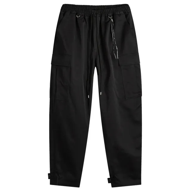MASTERMIND WORLD Men's Regular Cargo Pants Black