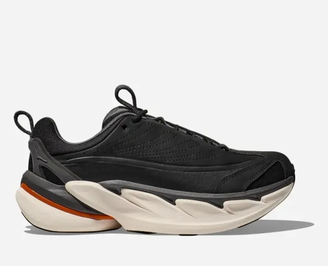 Hoka Elevon X Lifestyle Shoes In Black/Outer Orbit