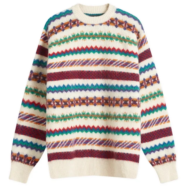 Howlin by Morrison Howlin' A Woolen Wonder Fair Isle Jumper Ecru