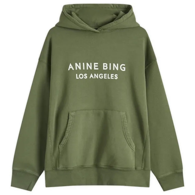 Anine Bing Women's Alto Hoodie Green