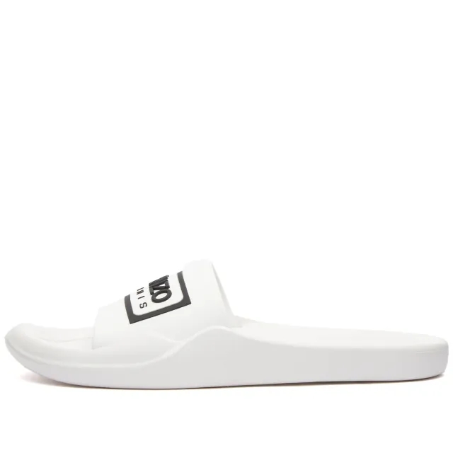 Kenzo Men's Pool Slides Off White