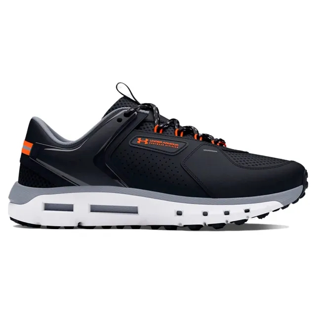 Men's  Under Armour  Summit Trek Shoes Black / Steel / Team Orange 6.5