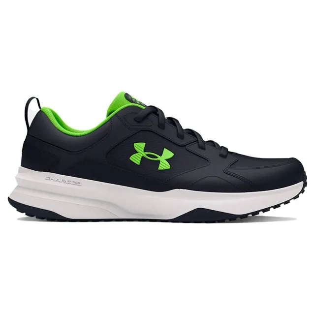 Under Armour Men's Charged Sports Trainers, Black/Green