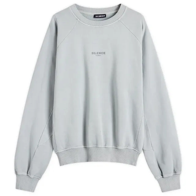 Han Kjobenhavn Men's SILENCE Crew Sweatshirt Steel Grey