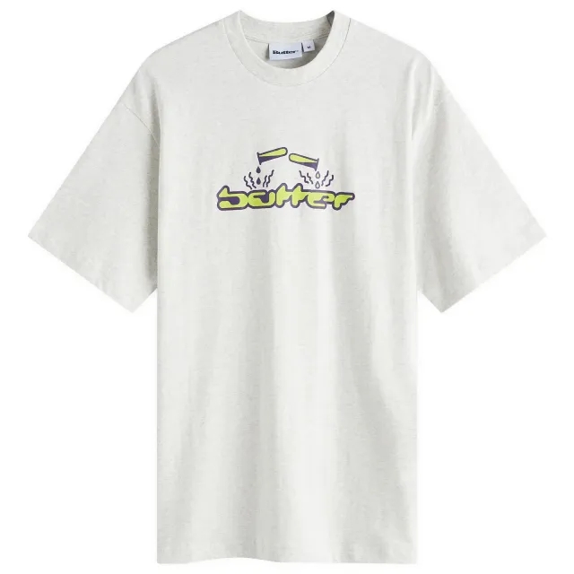 Butter Goods Men's Corrosive T-Shirt Ash