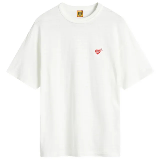 Human Made Men's heart badge t-shirt White