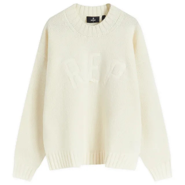 Represent Men's Rep Knit Jumper Oat