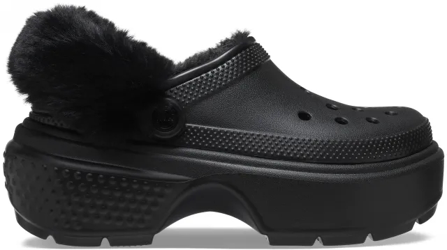 Crocs | Unisex | Stomp Lined | Clogs | Black | M12