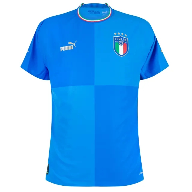 Puma Italy Mens SS Player Issue Home Shirt 2022