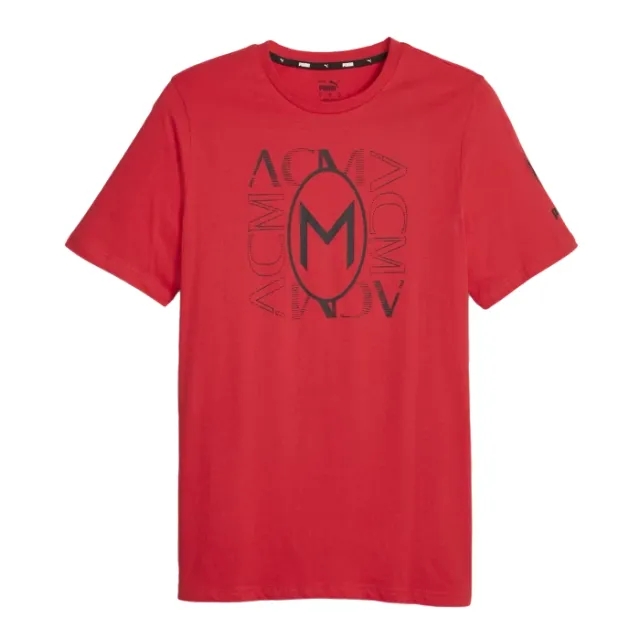 Puma - AC Milan Red Ftbl Graphic T-Shirt Official 2023 / 24