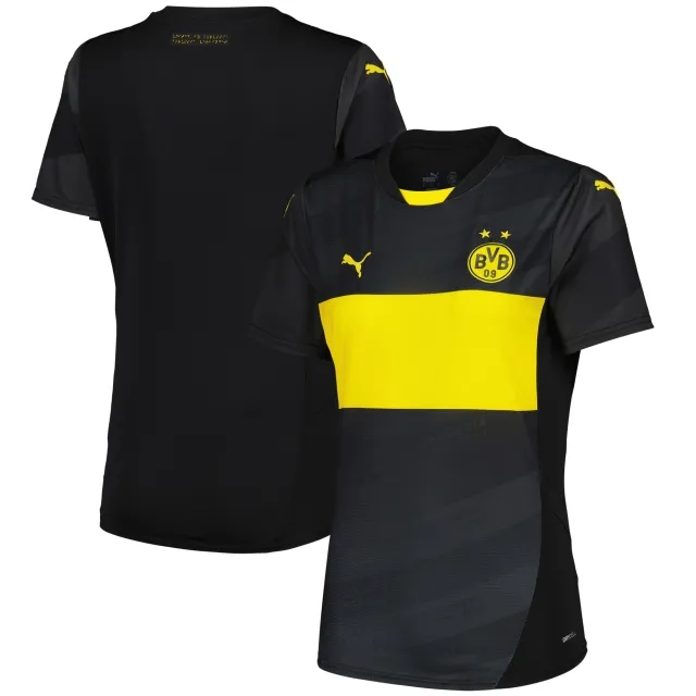 Puma Borussia Dortmund Womens SS Away Shirt 2024/25