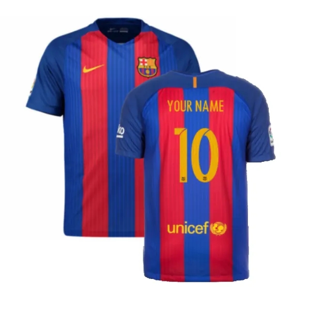 Nike Barcelona Mens SS Home Shirt 2016/17
