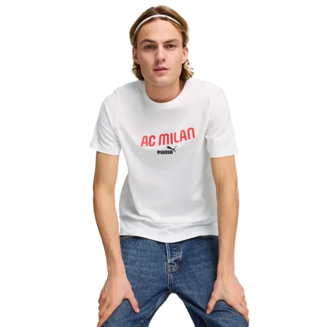 Puma AC MILAN CULTURE COLLECTION WHITE T-SHIRT