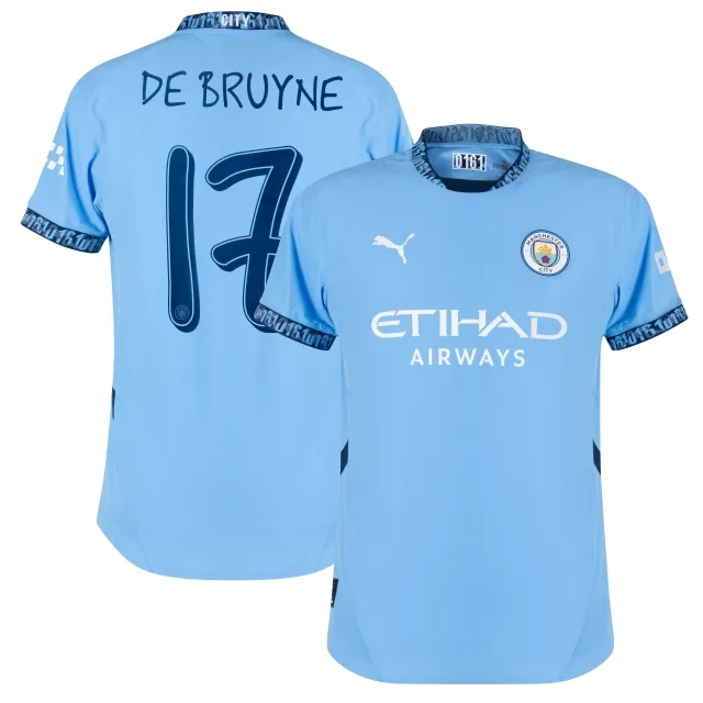 Puma Manchester City Mens SS Player Issue Home Shirt 2024/25