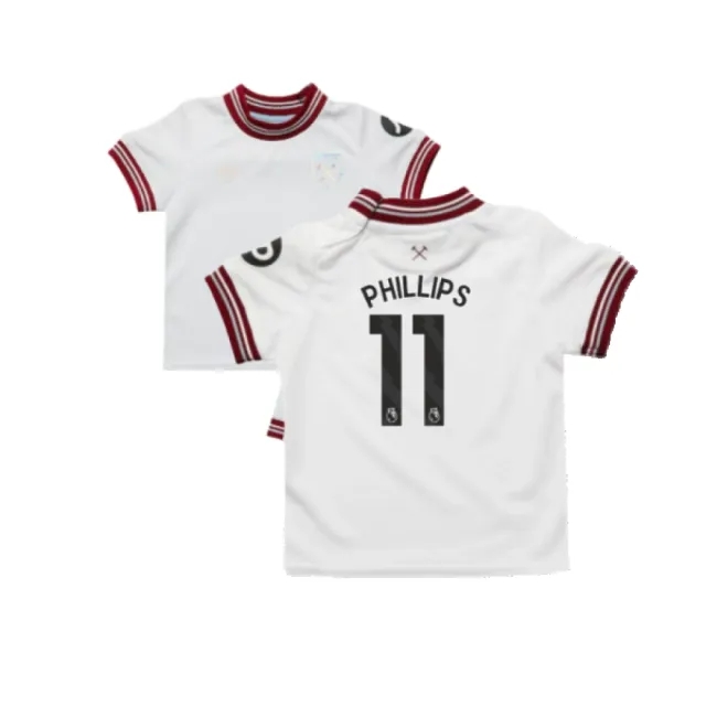 Umbro West Ham United Baby SS Away Mini Kit 2023/24