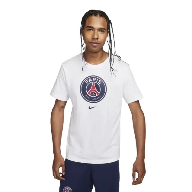 PSG Crest Tee (White) (O DEMBELE 23) 2022-2023 Men's Ousmane Dembele Made By: Nike