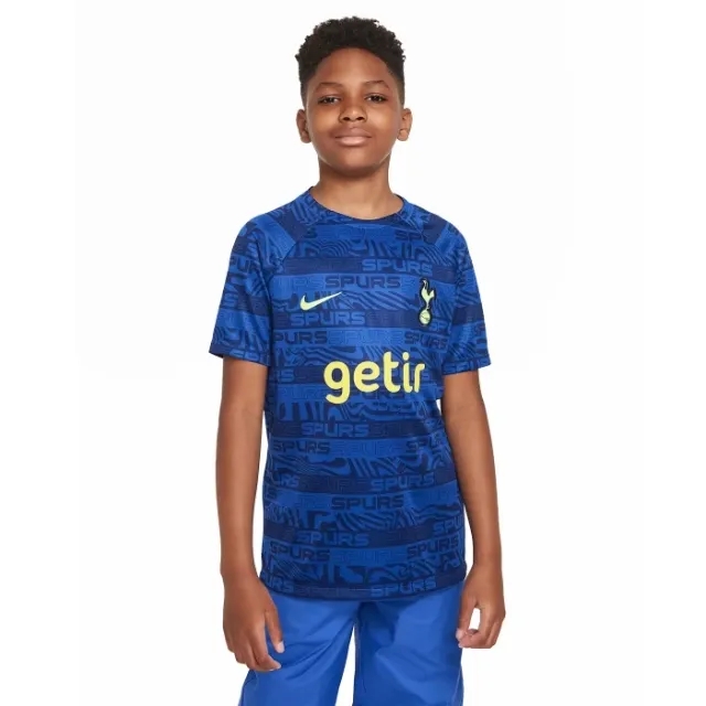 Nike Tottenham Hotspur Kids SS Pre-Match Home Shirt 2022/23