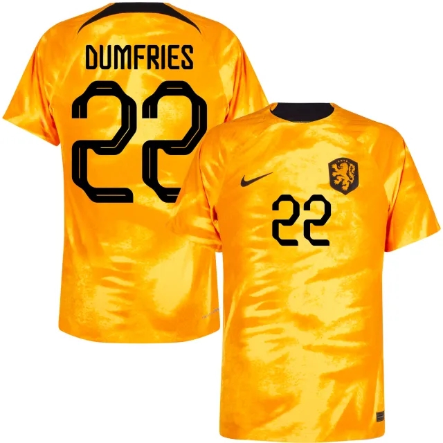 Nike Netherlands Mens SS Player Issue Home Shirt 2022