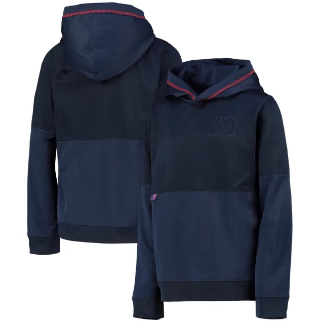 Barcelona Pullover Hoodie (Kids) 2022-2023 Navy Made By: Nike