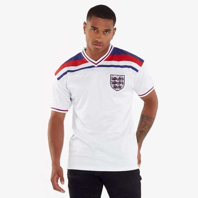 Score Draw England Mens SS Home Shirt 1982