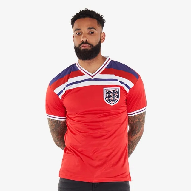 Score Draw England Mens SS Away Shirt 1982