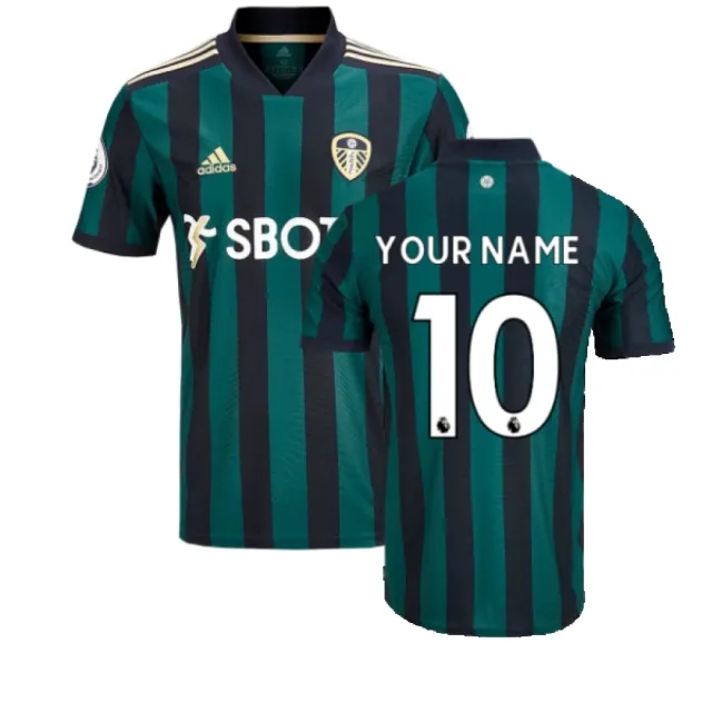 adidas Leeds United Mens SS Away Shirt 2021/22