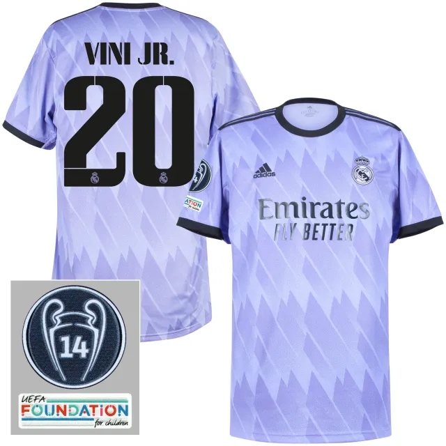 adidas Real Madrid Mens SS Away Shirt 2022/23