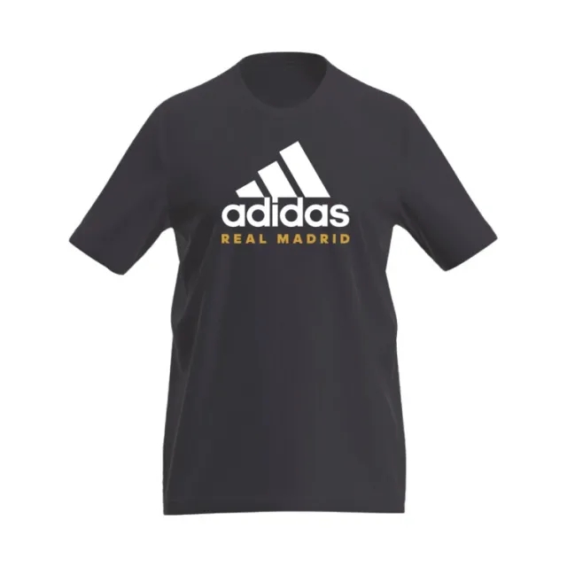 adidas - Real Madrid Blu Navy DNA Graphic T-Shirt Official 2023 / 24