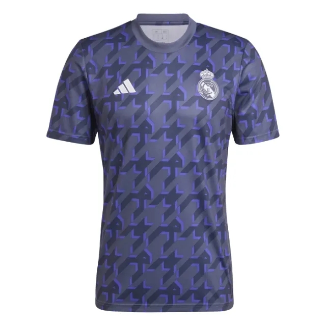 adidas Real Madrid Mens SS Pre-Match Home Shirt 2023/24