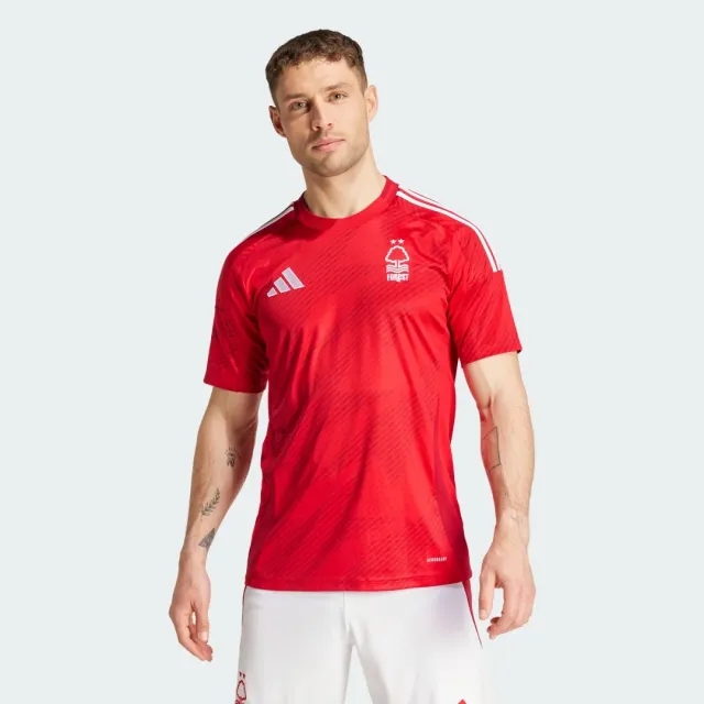 adidas Nottingham Forest Mens SS Home Shirt 2024/25