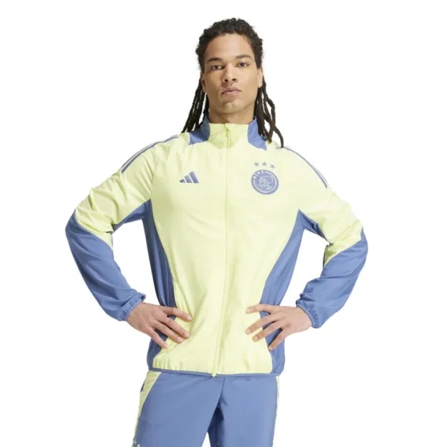 Ajax adidas Training Presentation Jacket - Yellow