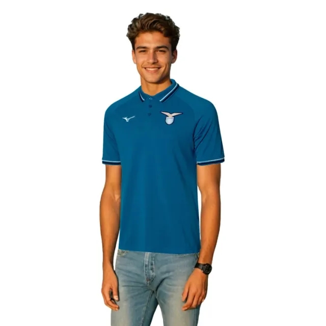 Mizuno Lazio Mens SS Home Shirt 2024/25