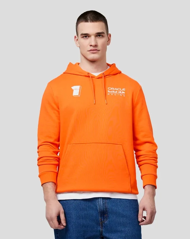 2024 Red Bull Racing Max Verstappen Expression Hoodie (Navy) Men's Made By: Castore