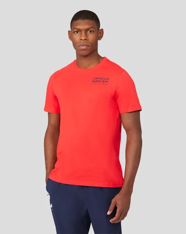 Castore Oracle Red Bull Racing Unisex Core T-shirt - Flame Scarlet