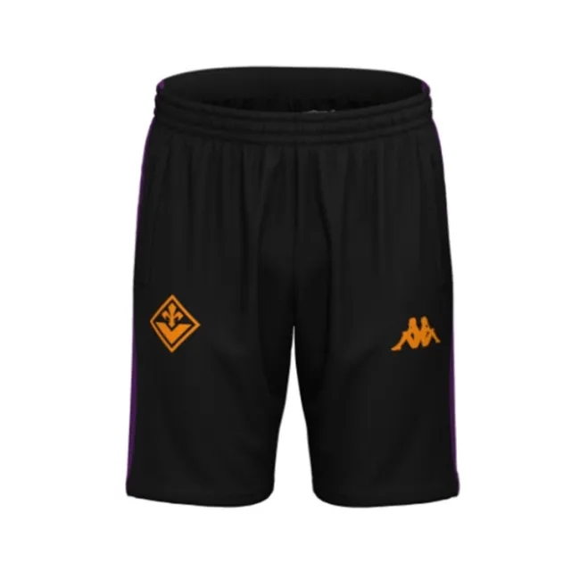 Fiorentina Training Shorts (Black) 2024-2025 Men's Made By: Kappa