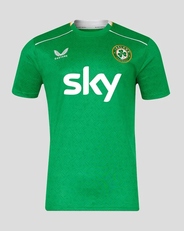Castore Republic of Ireland Mens SS Home Shirt 2024