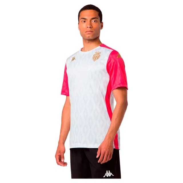 Kappa Monaco Mens SS Pre-Match Home Shirt 2024/25