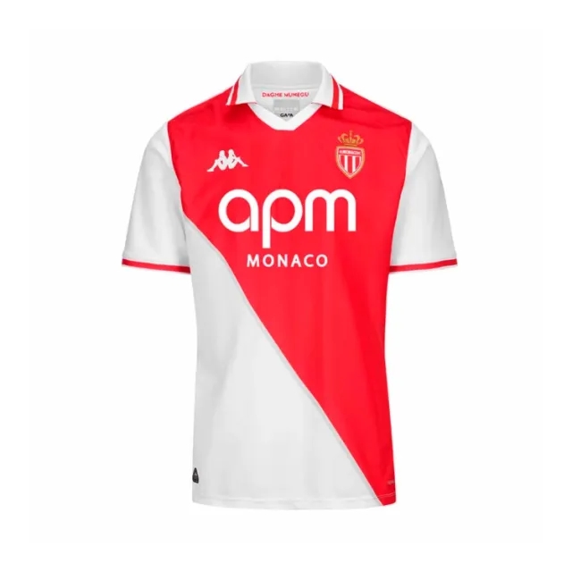 Kappa Monaco Mens SS Home Shirt 2024/25