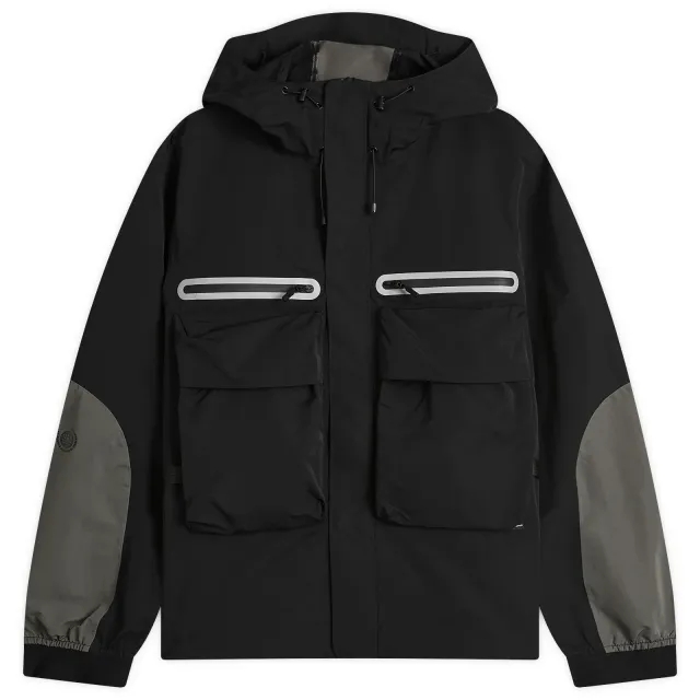Purple Mountain Observatory Men's Climate Hooded Jacket Black