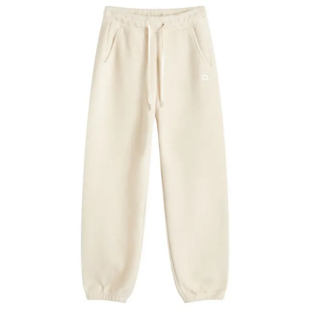 DUNST Women's Unisex Boucle Jogger Pants Cream