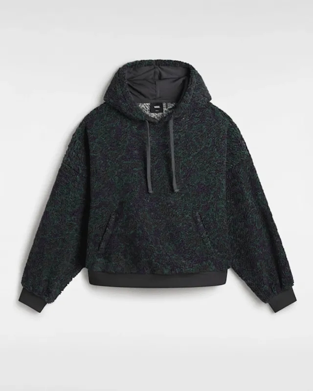 Vans - Collett Boucle Loose Pullover Hoodie, Woman, Multicolour