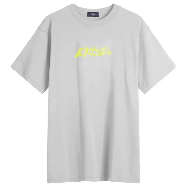Dime Men's Happy T-Shirt Charcoal