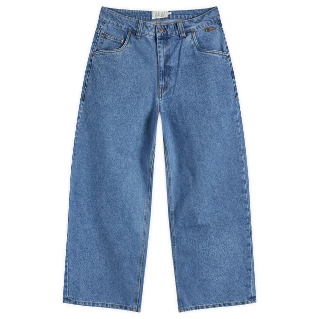 Dime Men's Baggy Denim Pants Indigo Washed