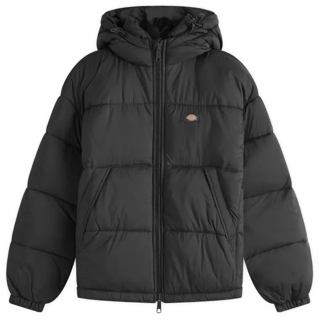Dickies Women's Alatna Oversized Puffer Jacket Black