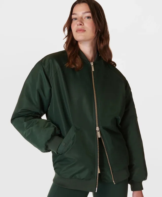 Sweaty Betty Cityscape Longline Bomber
