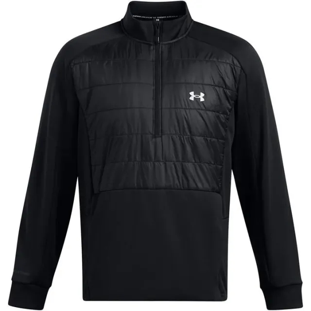 Under Armour Men's Armour Fleece® ½ Zip Swacket Black / Halo Gray XXL